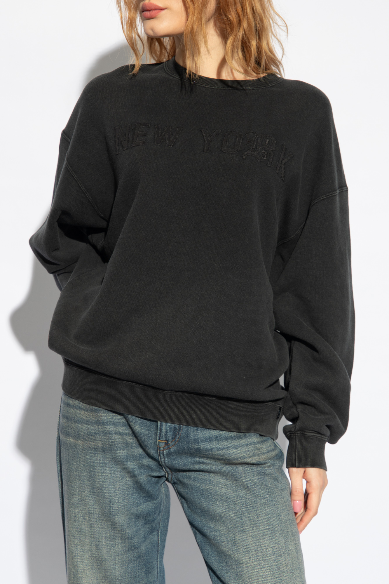 Black Relaxed fitting sweatshirt R13 Vitkac GB